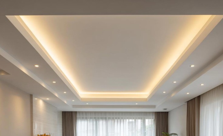 Basic Plain Gypsum Ceiling
