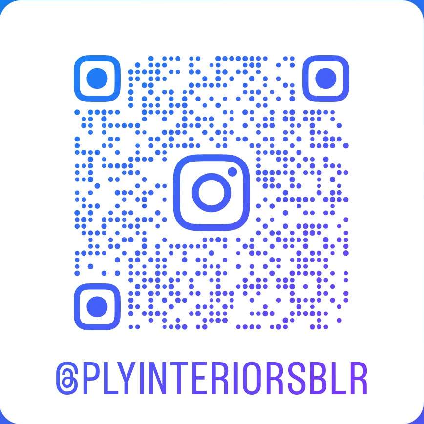 Instagram QR Code @PLYINTERIORSBLR